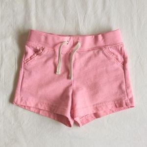 carter's comfy pink shorts 18 months baby toddler girls